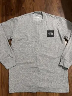 ザノースフェイス スクエアロゴ 長袖Tシャツ M