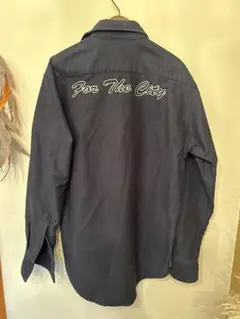 FTC コットンシャツ　バックに刺繍あり