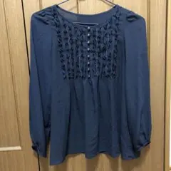 pour la frime レディース　ブラウス　シフォン素材　M 春夏秋