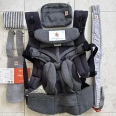【美品】エルゴベビー オムニ360 クールエア　クラシックウィーブ　最上級モデル