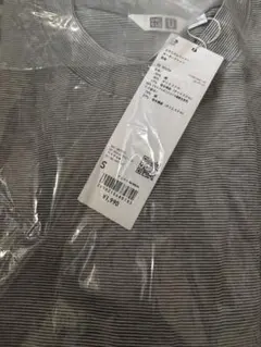 ユニクロエアリズムコットンボーダーTシャツS