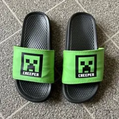 Minecraft クリーパー サンダル 19cm マイクラ