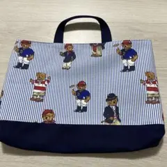 レッスンバッグ　ベア　クマ