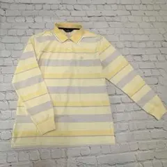 Munsingwearボーダー柄ポロシャツLのサムネイル