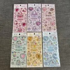 サンリオキラキラジュエルシール6枚セット