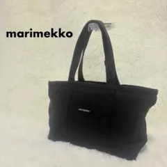marimekkoマリメッコ　トートバッグ　ブラックのサムネイル