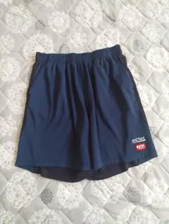 ⑥VICTAS 卓球用 ショートパンツ ヴィクタス ネイビー✕ブラック