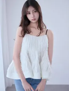 snidel ボリュームティアードキャミチュニックのサムネイル