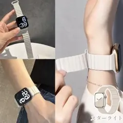 Apple Watch用 マグネットシリコーンバンド