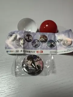 【未使用品】にじさんじ くら寿司 缶バッジ 夜見れな