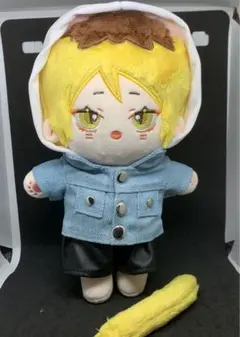 ハイキュー!! 孤爪研磨 20cm 着せ替えぬいぐるみ ネコミミ付き しっぽ