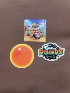 Nintendo マリオカート スプラトゥーン ステッカー 3枚セット