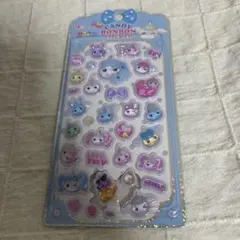 キャンディボンボンステッカー　ほっぺちゃん　ブルー