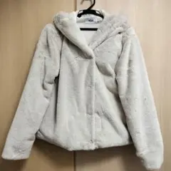 AZUL BY MOUSSY フラッフィーフェイクファーブルゾン Sサイズ