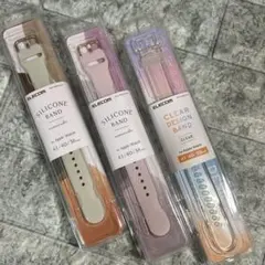 ELECOM Apple Watch用シリコンバンド3点セット