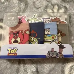 ディズニー　新品未使用　トイストーリー　ピクサー　靴下　9㎝〜15cm 4足