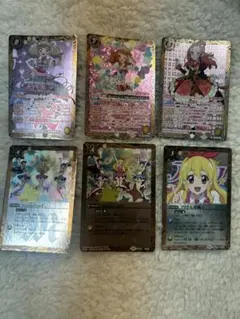 バトスピ アイカツコラボまとめ　計６枚セット