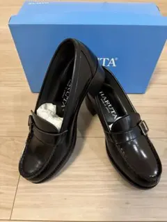 HARUTA ハルタ 4600 ヒールローファー23.5cmのサムネイル
