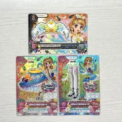 非売品・フルコーデ】アイカツカード オデットスワン 映画特典 3枚