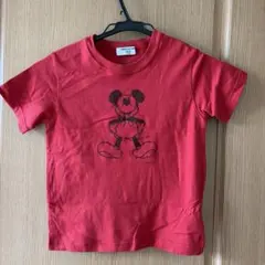 COMME CA DU MODE ミッキーマウス Tシャツ 120A 赤のサムネイル