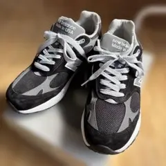new balance 993 ブラック/グレー
