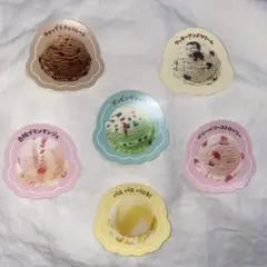 サーティワン　フレーバー　ステッカー
