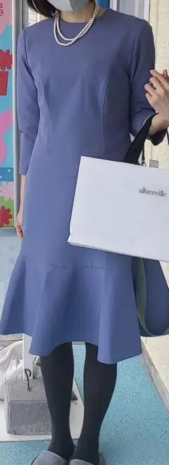 【最終価格！】ペプラムフレア　ワンピース