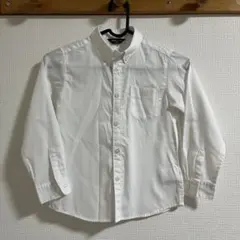 コムサイズム　白シャツ　120センチ