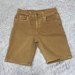 ZARA KIDS 黄土色 ハーフパンツ134cm