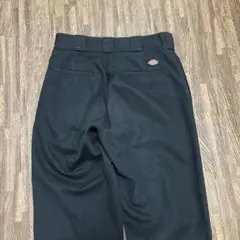 Dickies ワークパンツ 黒 ストレートフィット
