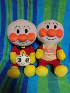 それいけ！アンパンマン　メガジャンボ　なかよし小物入れ　エプロンぬいぐるみLL