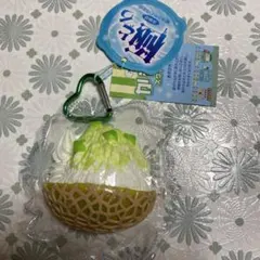 メロンかき氷 スクイーズ キーホルダー