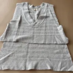 ナノユニバース　ニットベスト