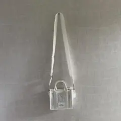 MARCJACOBS THETOTEBAG ホワイトラインストーン2wayバックのサムネイル