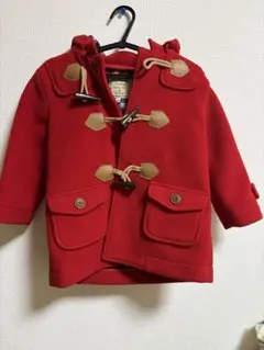 MIKIHOUSE 赤 ダッフルコート 90