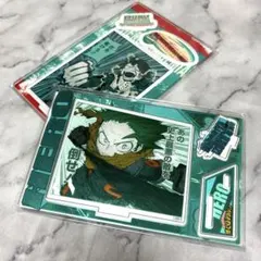 緑谷出久 ヒロアカ バースデイ 名場面ジオラマ アクリルスタンド 原作バースデー