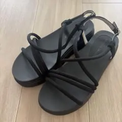 ORiental TRaffic 黒 ブラック サンダル