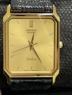SEIKO セイコー メンズ 腕時計 デカゴン ゴールド ドルチェ 稼働品