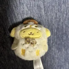 2019年製タグ付未使用Sanrio ポムポムプリン フクロウ マスコット
