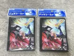 デッキシールド　メガミュウツーX Y ポケモンセンター限定 デッキシールド メガミュウツーX Y スリーブ