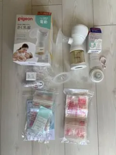 pigeon 電動母乳搾乳器 handy fit+ (おまけ付き)