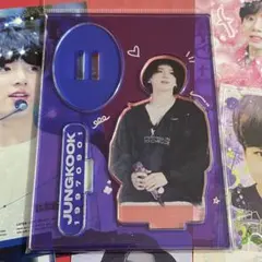 BTS グク ジョングク アクリルスタンド&韓国製作者様 フォトカード トレカ