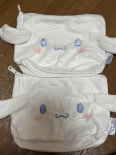 サンリオ ふわふわFACE 台形ポーチ