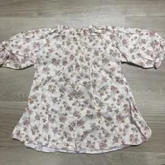 petit main 花柄ワンピース80センチ