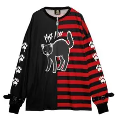 やんのかキャット臨戦態勢プルオーバー【LISTEN FLAVOR】