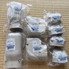 イナバ デンコウ エアコン部品 ホワイト色 15個セット スリムダクトコーナー イナバ デンコウ エアコン部品 ホワイト色 15個セット スリムダクト