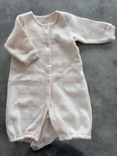 【familiar】ファミリア カバーオール ピンク 50-60cm