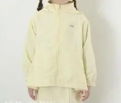 リセマイン　「撥水加工」バックフリルAラインマウンテンパーカ(収納袋付き)