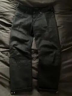 ユニクロ ストレッチスリム ジーンズ ブラック デニムパンツ