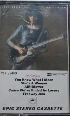Jeff Beck Blow By Blow カセットテープ